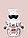 2629-T22 Робот на радиоуправлении, свет, звук, интерактивная игрушка, робот на р/у, высота 25 см, фото 7