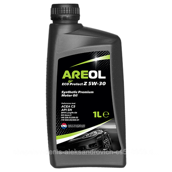 Моторное масло AREOL ECO Protect Z 5W30 1L