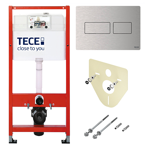 TECE kit инсталляция для подвесного унитаза с панелью смыва Tecesolid - фото 2 - id-p168684275
