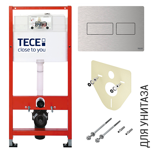 TECE kit инсталляция для подвесного унитаза с панелью смыва Tecesolid - фото 1 - id-p168684275