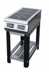 Плита индукционная 2-х конфорочная GRILL MASTER Ф2ИП/800 (на подставке)