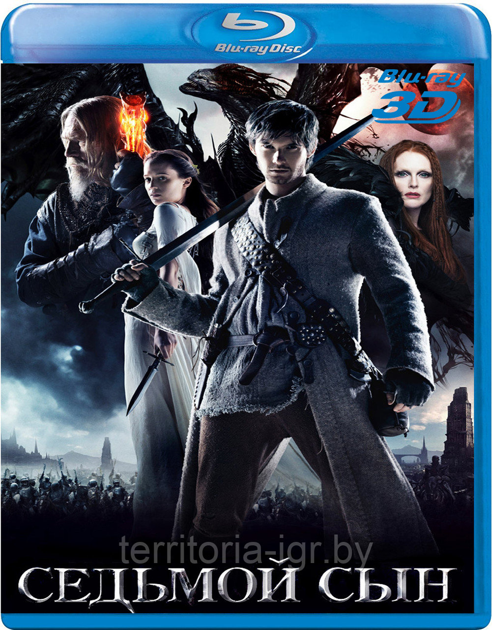 Седьмой сын 25 GB (BLU RAY Видео-фильм) 3D - фото 1 - id-p168687144