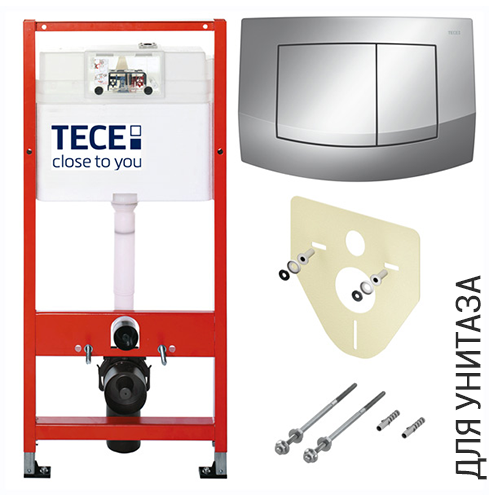 TECE Basekit инсталляция для подвесного унитаза с панелью смыва Teceambia - фото 1 - id-p168687483