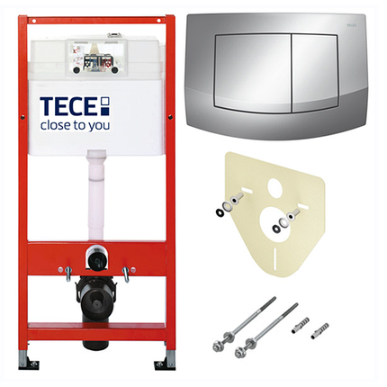 TECE Basekit инсталляция для подвесного унитаза с панелью смыва Teceambia, фото 2