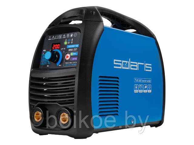 Инвертор сварочный SOLARIS MMA-257 (20-200A, 220В) - фото 1 - id-p168688157