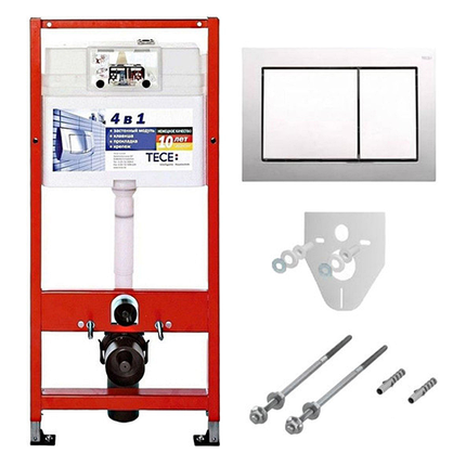 TECE Basekit инсталляция для подвесного унитаза с панелью смыва Tecebase, фото 2