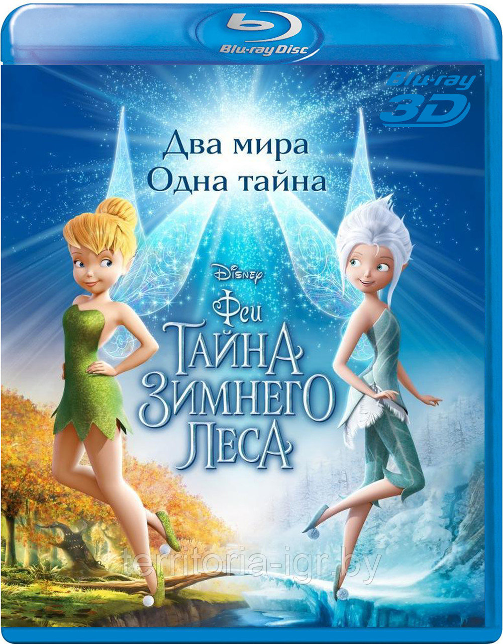 Феи: Тайна зимнего леса 25 GB (BLU RAY Видео-фильм) 3D