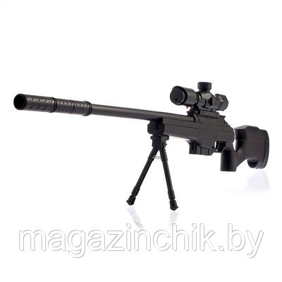 Снайперская винтовка игрушечная 321 стреляет 3 вида пуль - фото 2 - id-p168691168