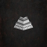 Потолочный плинтус GLANZEPOL GP41 GOLD (112*66*2000мм), фото 2