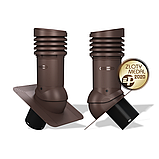 Вентиляционный выход изолированный Wirplast WiroVent Standard EVO 150 (E06) для битумной кровли (под монтаж), фото 4