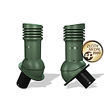 Вентиляционный выход неизолированный Wirplast WiroVent Normal EVO 125 (E09) для битумной кровли, для фальцевой, фото 10
