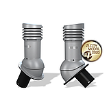 Вентиляционный выход изолированный Wirplast WiroVent Normal EVO 125 (E10) для битумной кровли, для фальцевой, фото 7