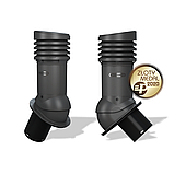 Вентиляционный выход изолированный Wirplast WiroVent Normal EVO 150 (E14) для битумной кровли, для фальцевой, фото 2