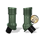Вентиляционный выход изолированный Wirplast WiroVent Normal EVO 150 (E14) для битумной кровли, для фальцевой, фото 6