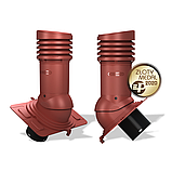 Вентиляционный выход изолированный Wirplast WiroVent Uniwersal EVO 150 (E22) для металлочерепицы, профнастила, фото 6