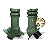 Вентиляционный выход изолированный Wirplast WiroVent Uniwersal EVO 150 (E22) для металлочерепицы, профнастила, фото 9