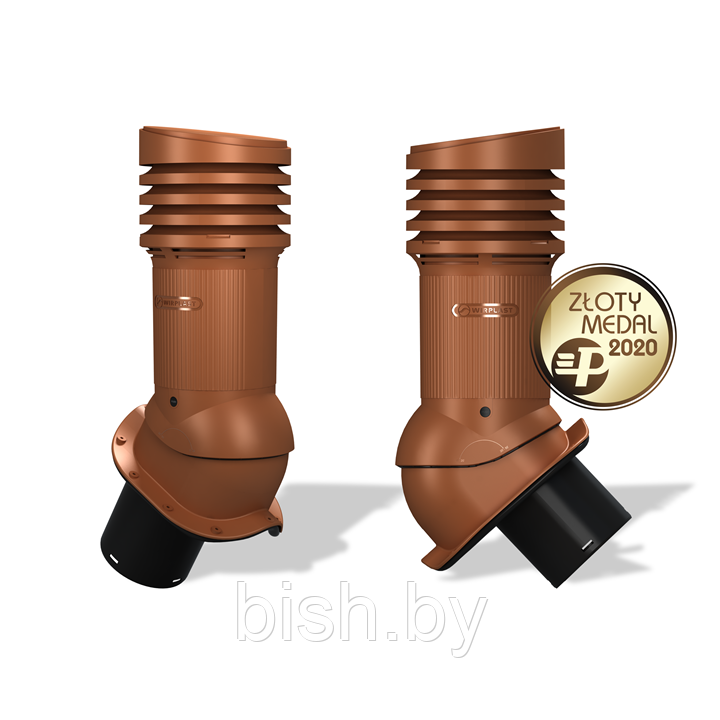 Вентиляционный выход неизолированный Wirplast WiroVent Perfekta EVO 150 (E29) для металлочерепиц, профнастилов