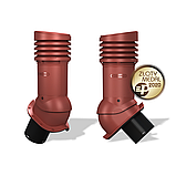 Вентиляционный выход неизолированный Wirplast WiroVent Perfekta EVO 150 (E29) для металлочерепиц, профнастилов, фото 7
