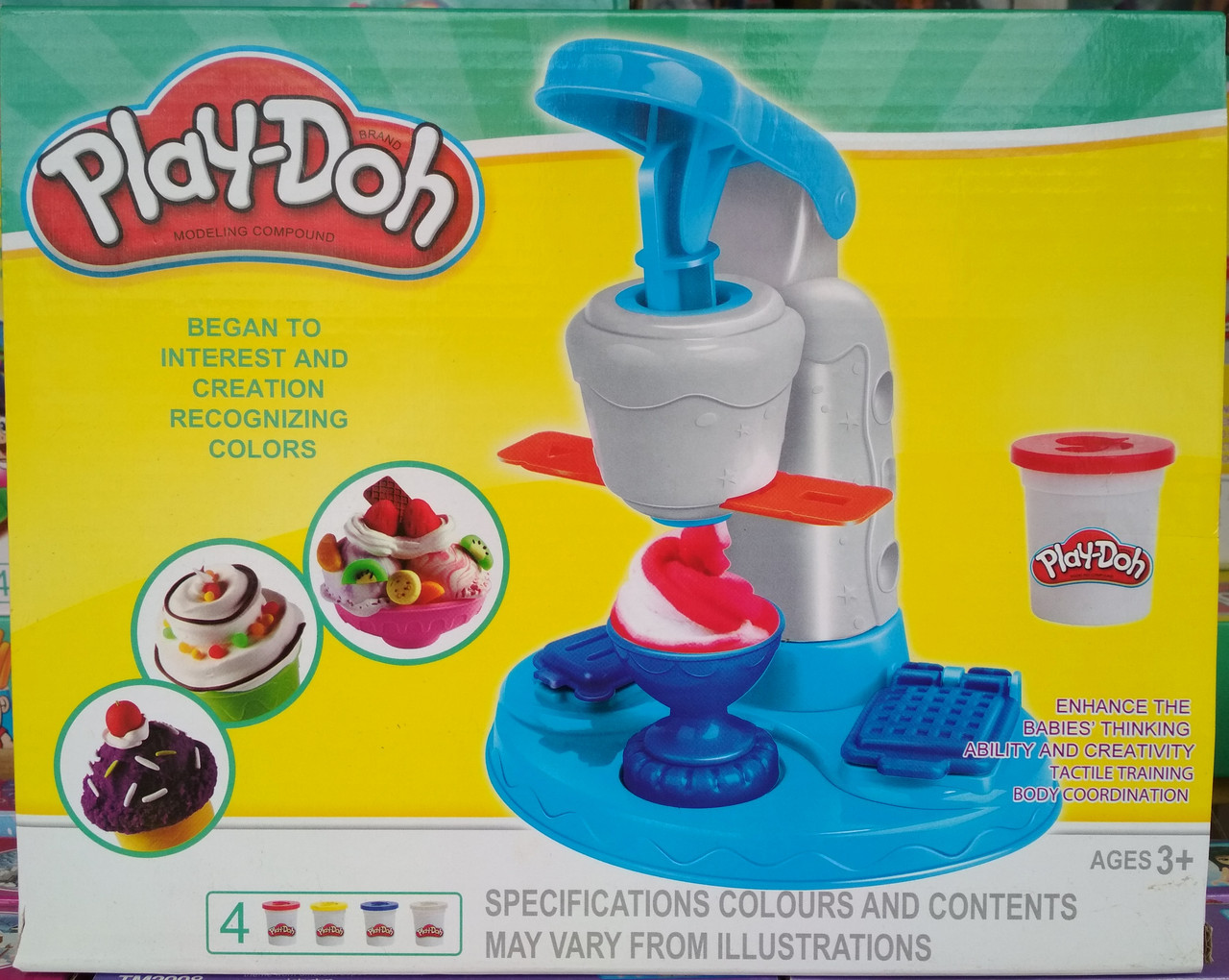 Игровой набор для изготовления мороженого Play-Doh