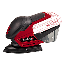 Виброшлифмашина  аккумуляторная Einhell TE-OS 18/1 Li-Solo (18V, без АКБ, 0-2600 об/м, длина хода 22 mm)