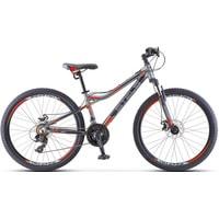 Велосипед Stels Navigator 610 MD 26 V040 р.16 2020 (серый/красный)