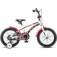 Детский велосипед Stels Arrow 16 V020 (белый/красный, 2018) - фото 1 - id-p168696198
