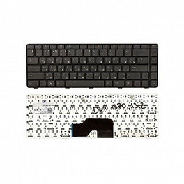 Клавиатура для ноутбука Dell Inspiron 5568, черная