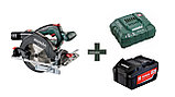 Циркулярная пила аккумуляторная Metabo KS 18 LTX 57 (18V Li-Ion, 1x3.5 Ah, Ø165x20 мм, 4600об/м, глубина 57мм), фото 2