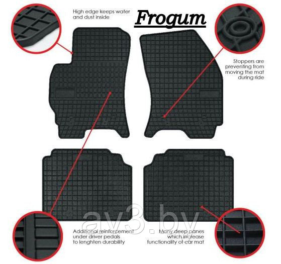 Коврики в салон BMW X5 E53 1999-2006 [0664] БМВ е53 (Польша) - фото 5 - id-p60456967