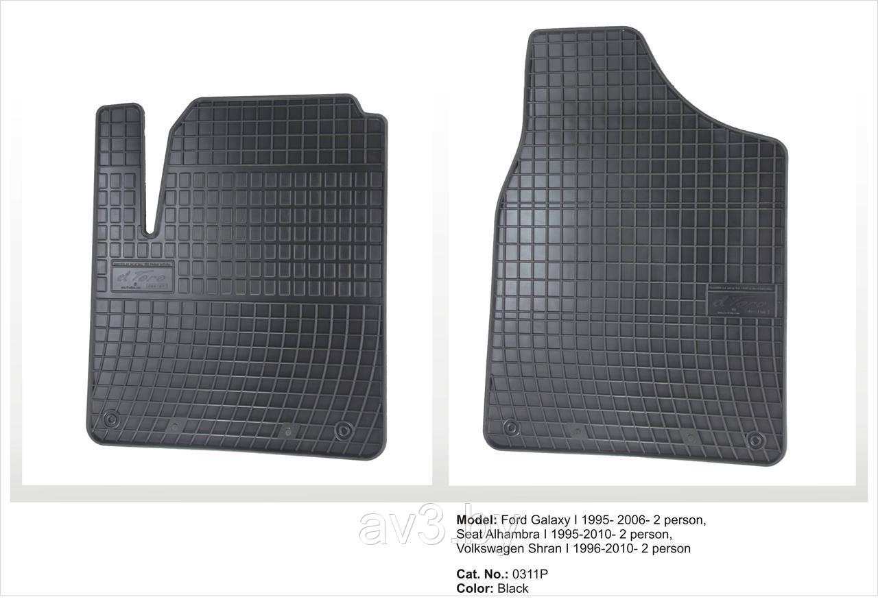 Коврики в салон Volkswagen Sharan 1 1995-2010 [0311P] / Ford Galaxy 1 1995-2006 / Seat Alhambra 1 19