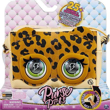 Spin Master Интерактивная сумочка Леопард Purse Pets 6062243, фото 2