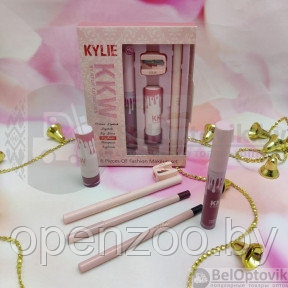 Уценка Набор косметики для макияжа KYLIE (Кайли) HIGH MAINTENANCE 6 in1 с точилкой - фото 1 - id-p160887934