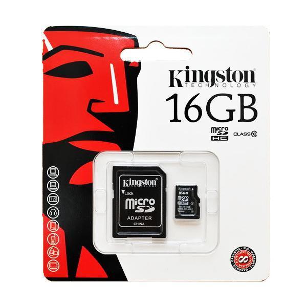 Планета Игрушек Флешка Micro SD 16 GB Kingston 6603712E - фото 1 - id-p168725420