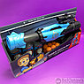 Детская игрушка оружие Бластер Assault Gun 40 см с мишенью, мягкими игровыми снарядами 12шт. 3 Оранжевый, фото 9