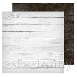 Фотофон двусторонний «Доски белые‒доски черные», 45 × 45 см, переплётный картон, 980 г/м