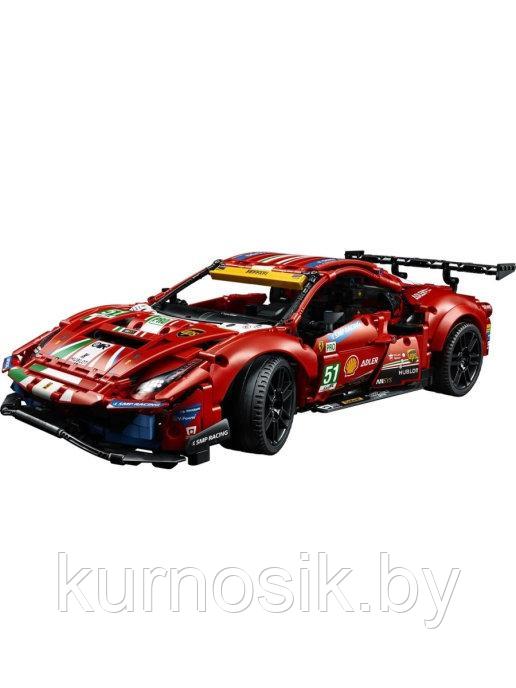 Конструктор 10287 King Technic Автомобиль Ferrari 488GTE, 1677 деталей - фото 6 - id-p168753351