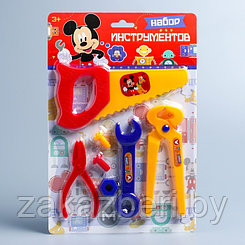 Набор инструментов «Mickey» Микки Маус, 7 предметов, цвет МИКС