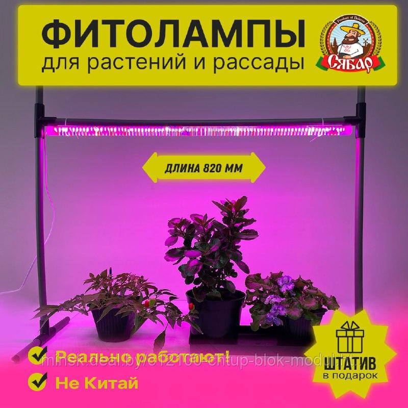 Фитосветильник "Сябар светлячок 820 фито" + Штатив в Подарок