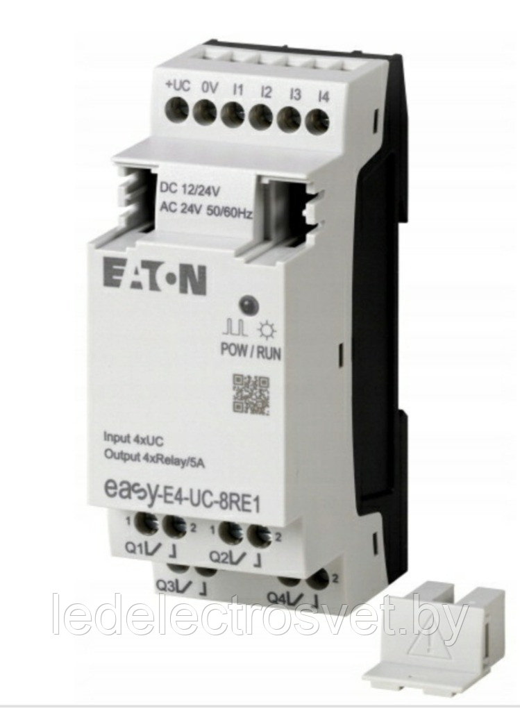 Модуль расширения EASY-E4-UC-8RE1, 12_24VDC/24VAC, 4DI, 4RO - фото 1 - id-p168699267