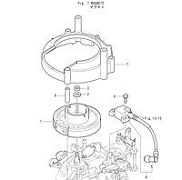 Катушка зажигания Тохатсу,Tohatsu MFS2.5/ Меркури3.5