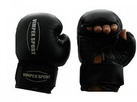 Перчатки для рукопашного боя Черные Vimpex Sport 1802 2XL, перчатки рукопашный бой