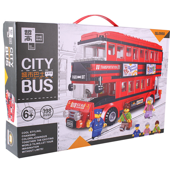 Конструктор "City bus" 398 деталей - фото 8 - id-p168848050
