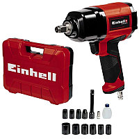 Гайковерт пневматический Einhell TC-PW 610 (1/2", 6.3 Bar, 142 l/m, 610 Нм, 7000 об/мин, ударный, кейс)