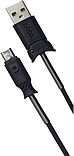 Дата-кабель Hoco X24 Lightning (1.0 м., пружина у штеккеров, поддержка зарядки 2.4A) цвет: черный, фото 2