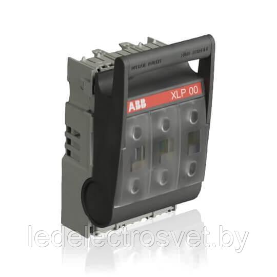 Выключатель нагрузки для предохранителей XLP00-6M8 гориз., 160А, размер 00, 3P, болты M8 - фото 1 - id-p168706072