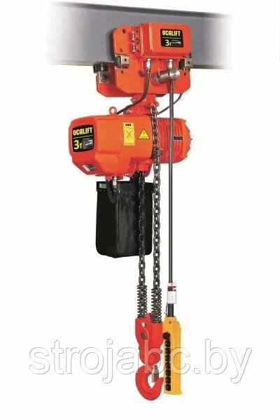 Таль электрическая цепная передвижная OCALIFT 03-02S 3т 6м 380в