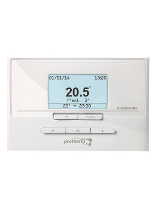 Проводной электронный недельный терморегулятор Protherm, фото 2