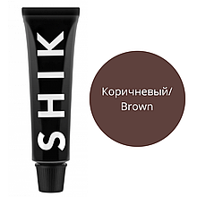 SHIK Краска для бровей и ресниц КОРИЧНЕВЫЙ / Permanent eyebrow tint / BROWN