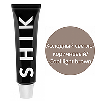 SHIK Краска для бровей и ресниц ХОЛОДНЫЙ СВЕТЛО-КОРИЧНЕВЫЙ / Permanent eyebrow tint COOL LIGHT BROWN