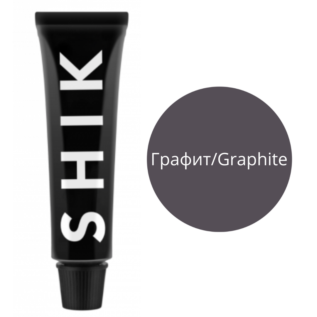 SHIK Краска для бровей и ресниц ГРАФИТ / Permanent eyebrow tint GRAPHITE